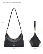 The Muse Hobo Bag （4.0L) Black