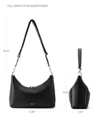 The Muse Hobo Bag （4.0L) Black