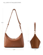 The Muse Hobo Bag （4.0L)  Brown