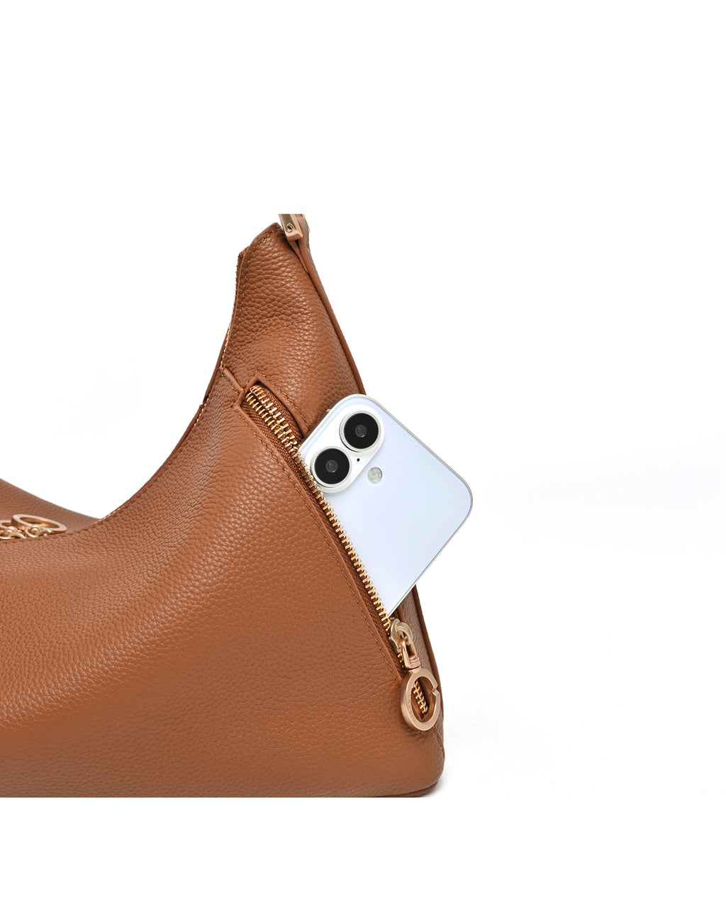 The Muse Hobo Bag （4.0L)  Brown