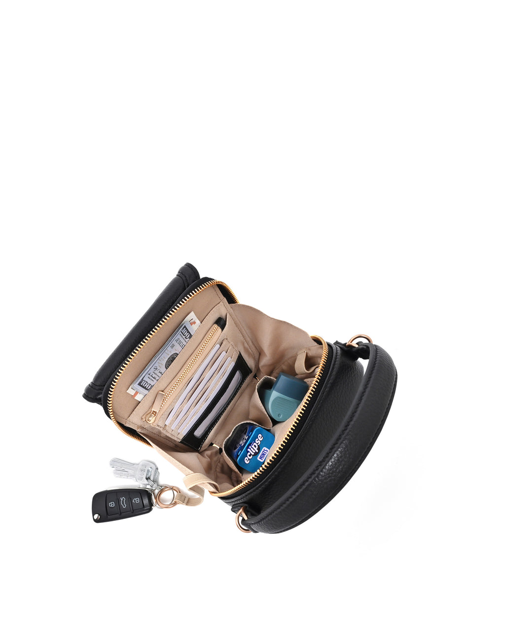 The Haven Shoulder Bag (1.5L) Black