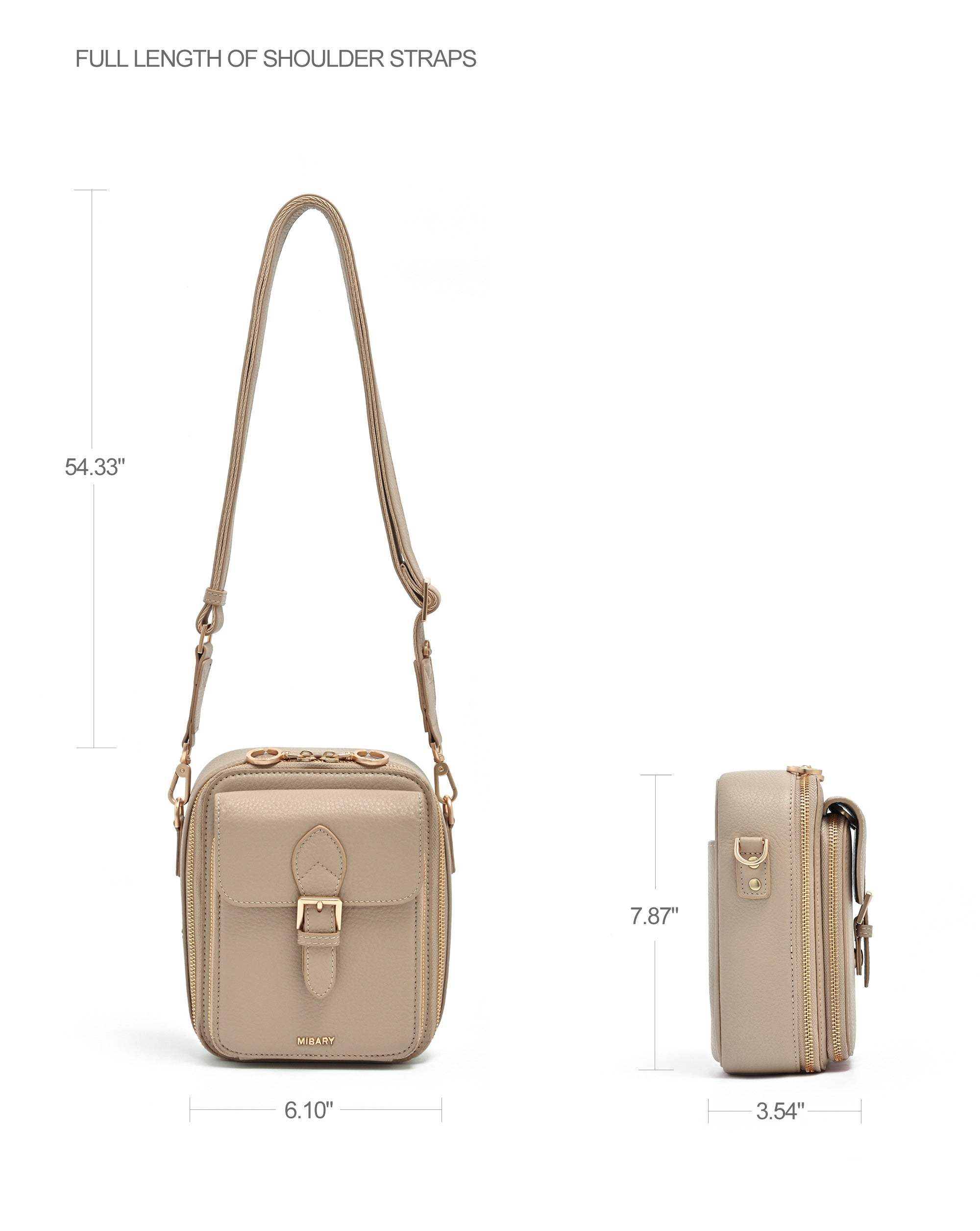 The Staple Shoulder Bag (2.0L) Beige
