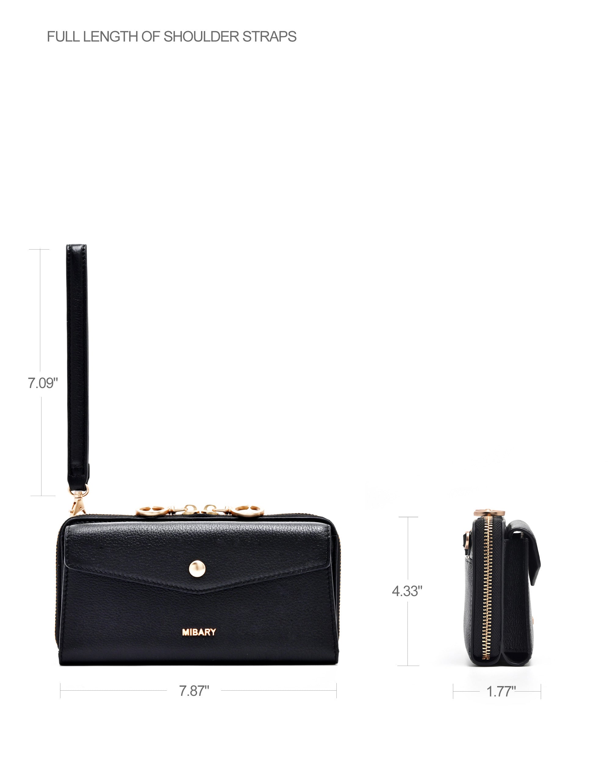 The Sentinel Wallet Bag（0.2L）Black