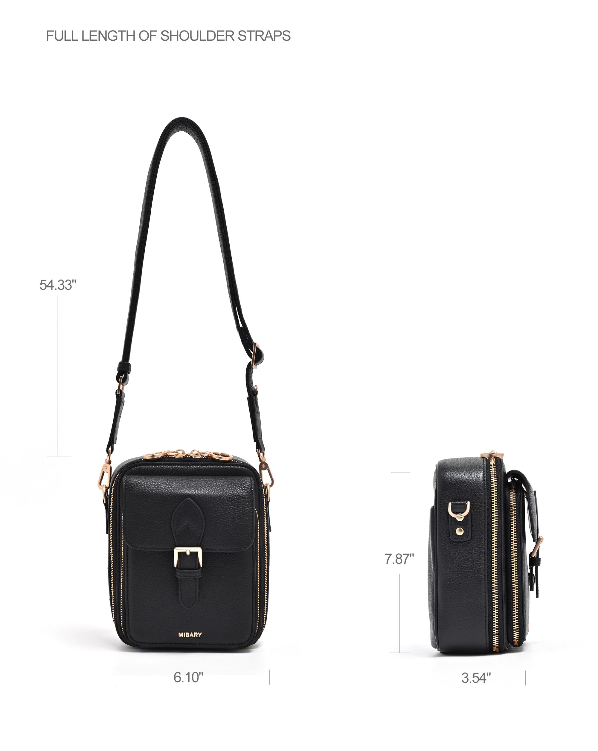 The Staple Shoulder Bag (2.0L) Black