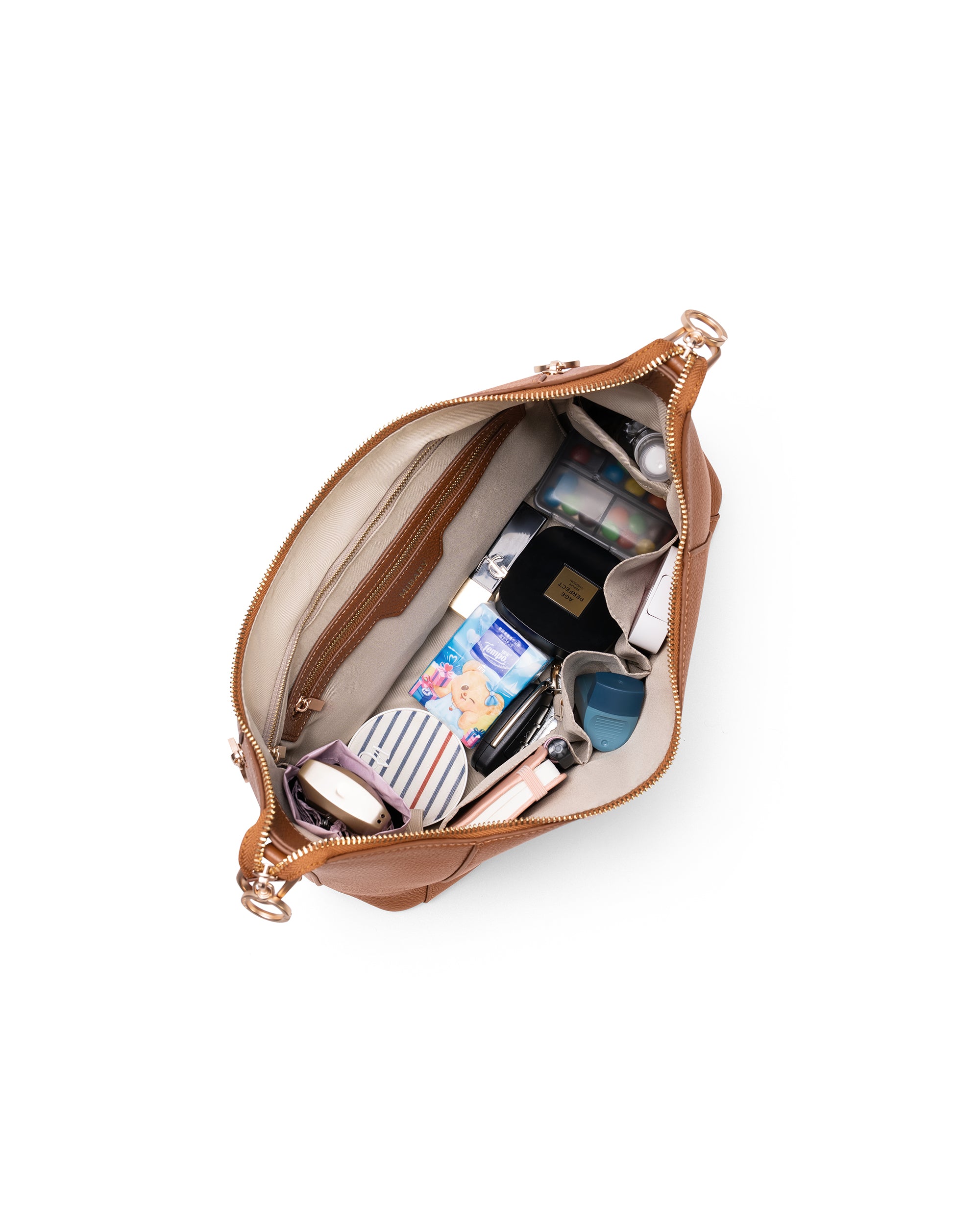The Muse Hobo Bag （4.0L)  Brown