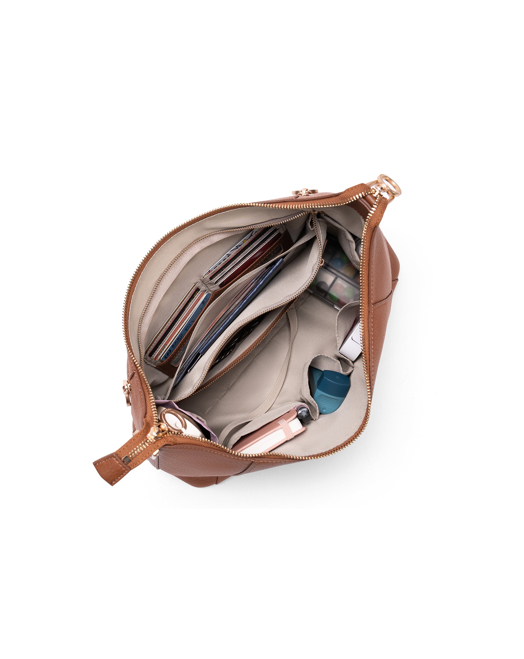The Muse Hobo Bag （4.0L)  Brown