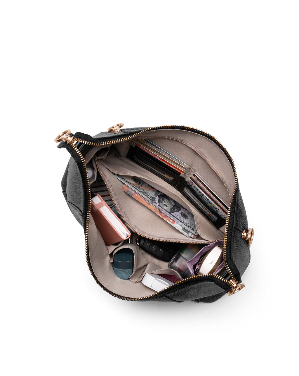 The Muse Hobo Bag （4.0L) Black