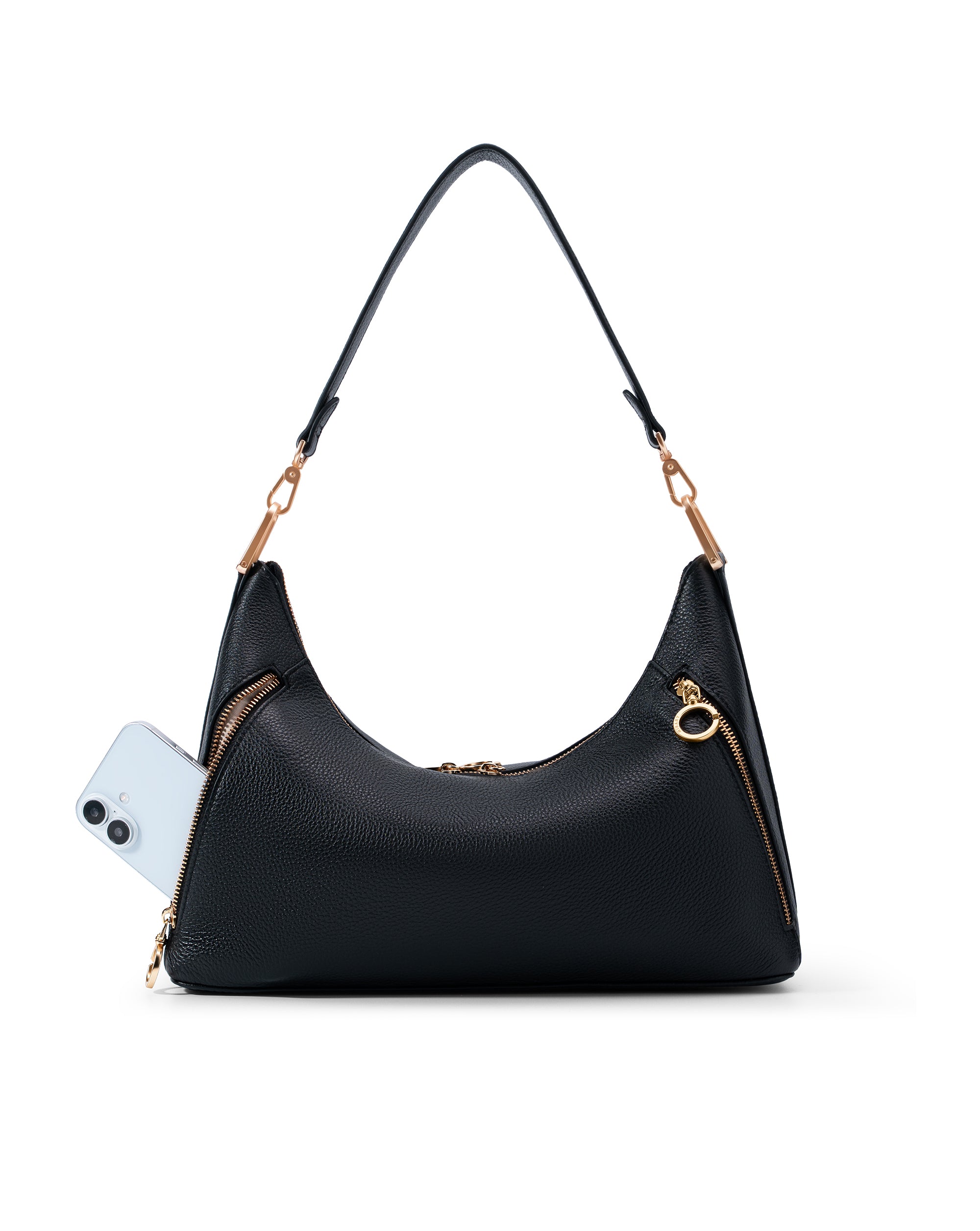 The Muse Hobo Bag （4.0L) Black