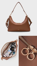The Muse Hobo Bag （4.0L)  Brown